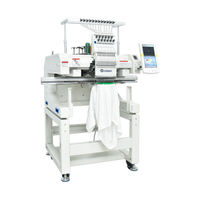 कम्प्यूटरीकृत कढ़ाई मशीन 500*800 मिमी टी-शर्ट कढ़ाई 12/15 सुई