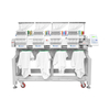 DS-1504 कंप्यूटर कढ़ाई मशीन 4 सिर टी-शर्ट हैट कढ़ाई