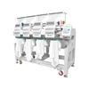 DS-1504 कंप्यूटर कढ़ाई मशीन 4 सिर टी-शर्ट हैट कढ़ाई