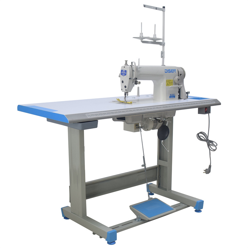 डीएस-8700 मल्टी फंक्शन मैनुअल लॉकस्टिच सिलाई मशीन, कपड़ा के लिए औद्योगिक सिलाई मशीन