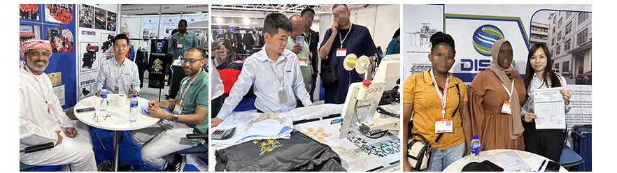 डिसेन दुबई में प्रदर्शनियां आयोजित करता है