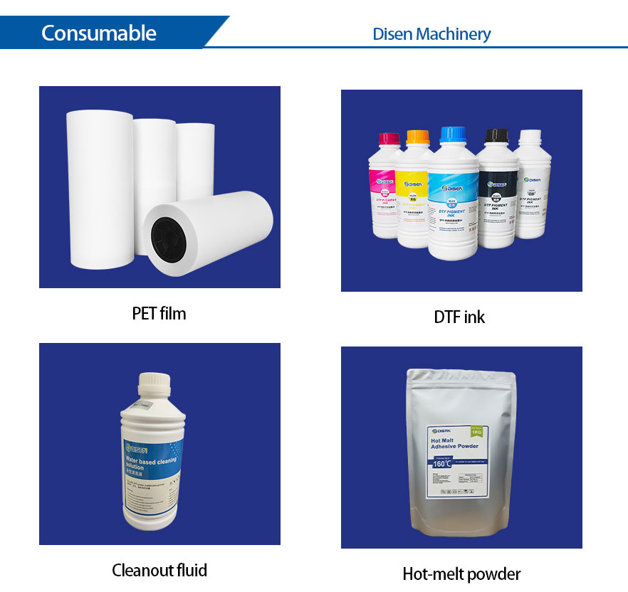 30 सेमी-डीटीएफ-प्रिंटर उपभोज्य 