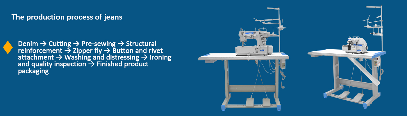 जींस की उत्पादन प्रक्रिया