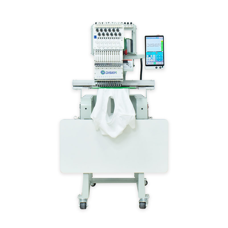 DSC-J1201 मिनी सिंगल हेड एम्ब्रायडरी मशीन 30*40cm हैट tshirt स्वचालित सिलाई कढ़ाई मशीन कम्प्यूटरीकृत