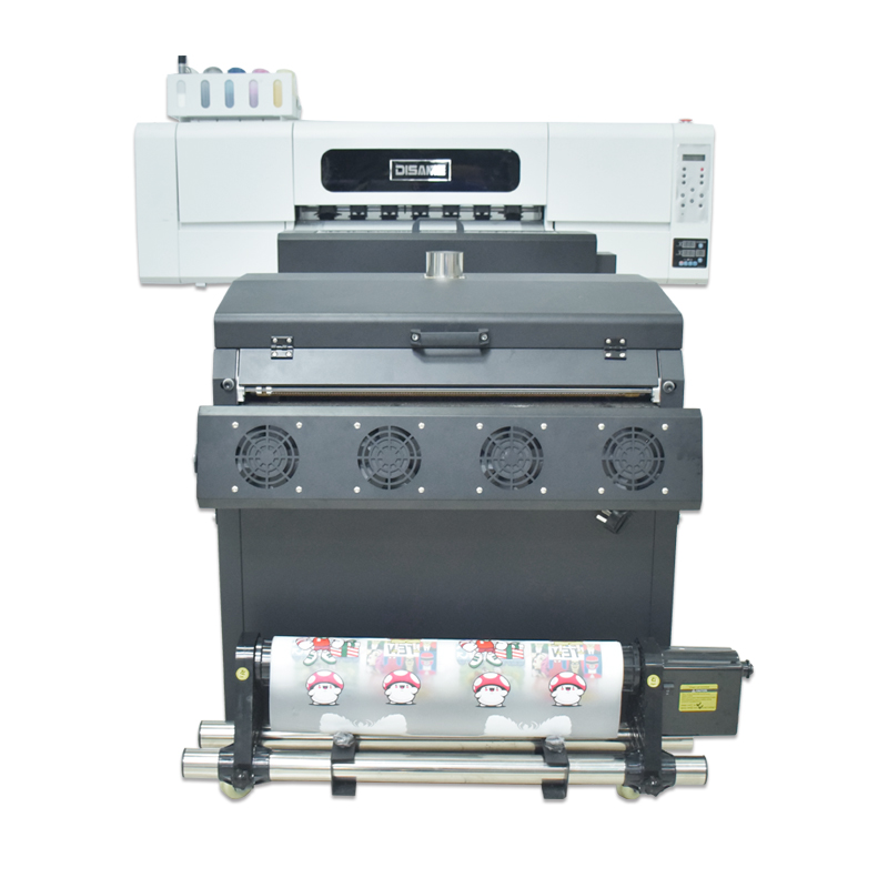 DS-MC760DW A1 डिजिटल DTF प्रिंटर 60 सेमी हीट ट्रांसफर पेट फिल्म 2 या 4 हेड 70 सेमी DTF मशीन