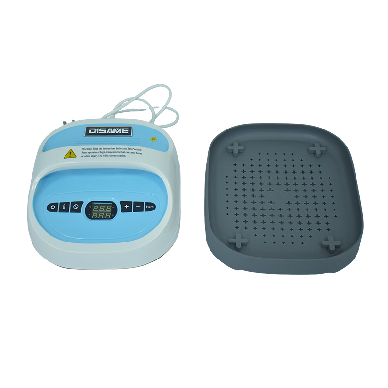 टी-शर्ट के लिए सेफ्टी बेस मिनी हीट ट्रांसफर के साथ हाथ से पकड़ने वाली सब्लिमेशन हीट प्रेस मशीन