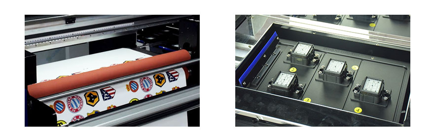 मुद्रण प्रभाव स्पष्ट है