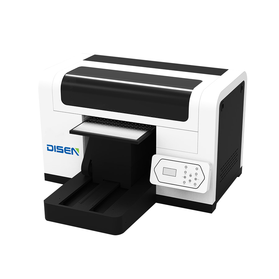 DS-HY3545 डिजिटल मिनी A3 UV फ़्लैटबेड प्रिंटर टी-शर्ट DTG प्रिंटर