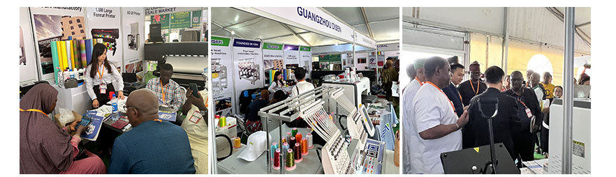 डिसेन नाइजीरिया में प्रदर्शनियां आयोजित करता है