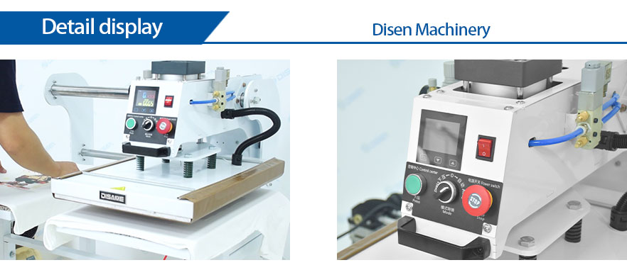 मोड रूपांतरण के साथ हीट प्रेस मशीन